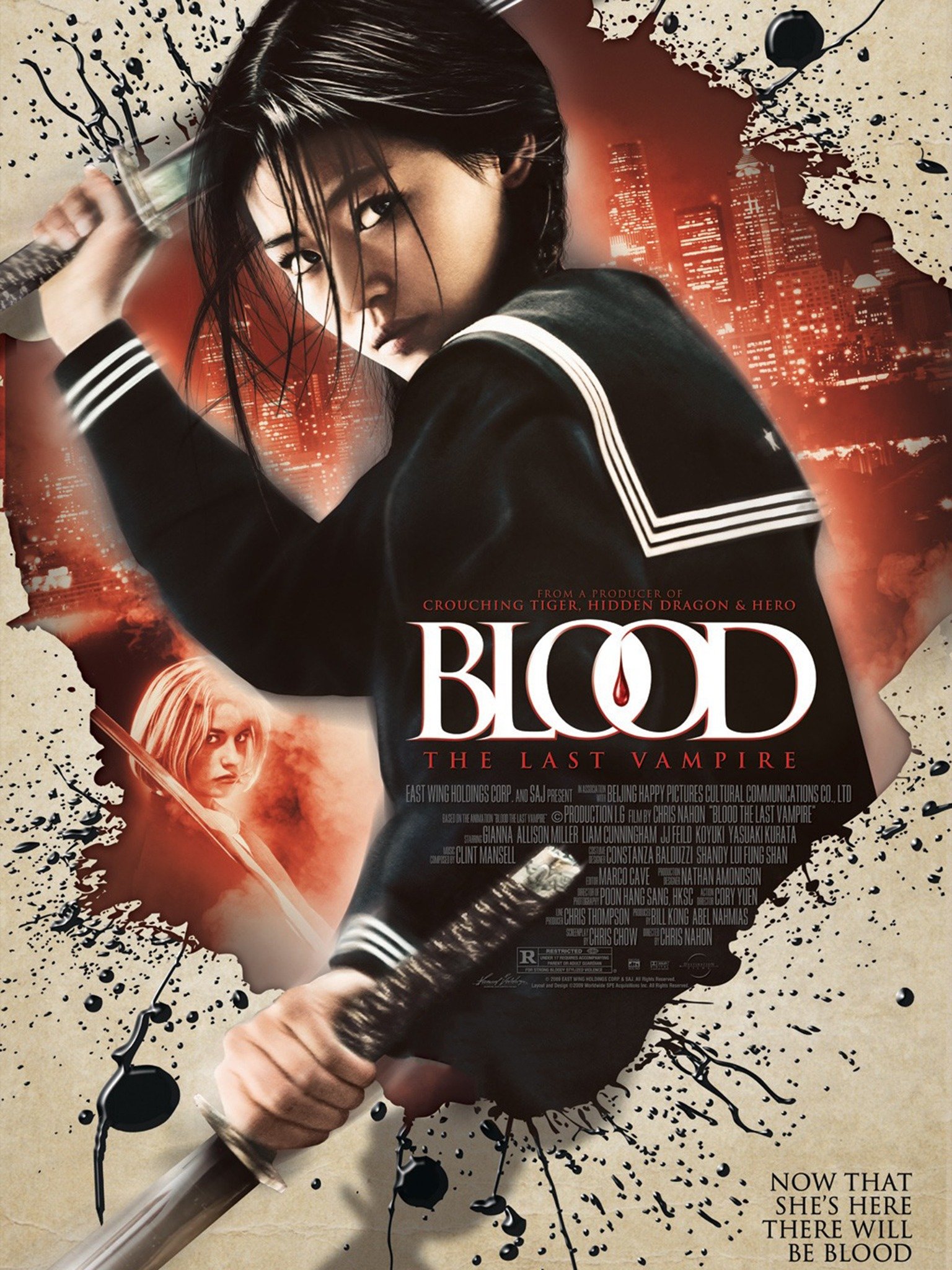 BLOOD The Last Vampire film review