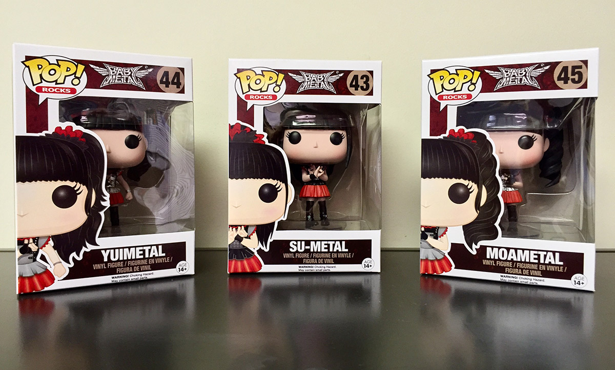 BABYMETAL Funko POP Figures Review