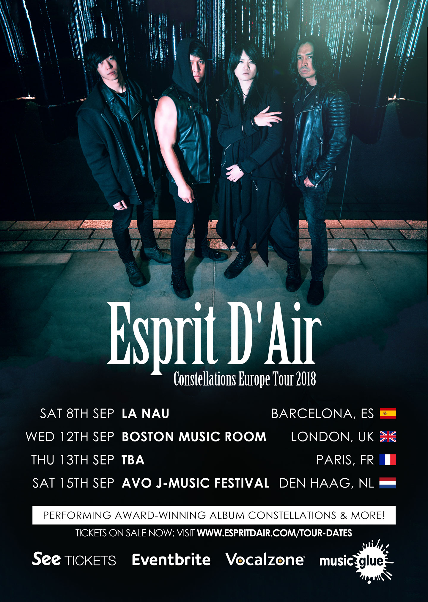 Esprit D'Air returns to Europe on Constellation tour – J