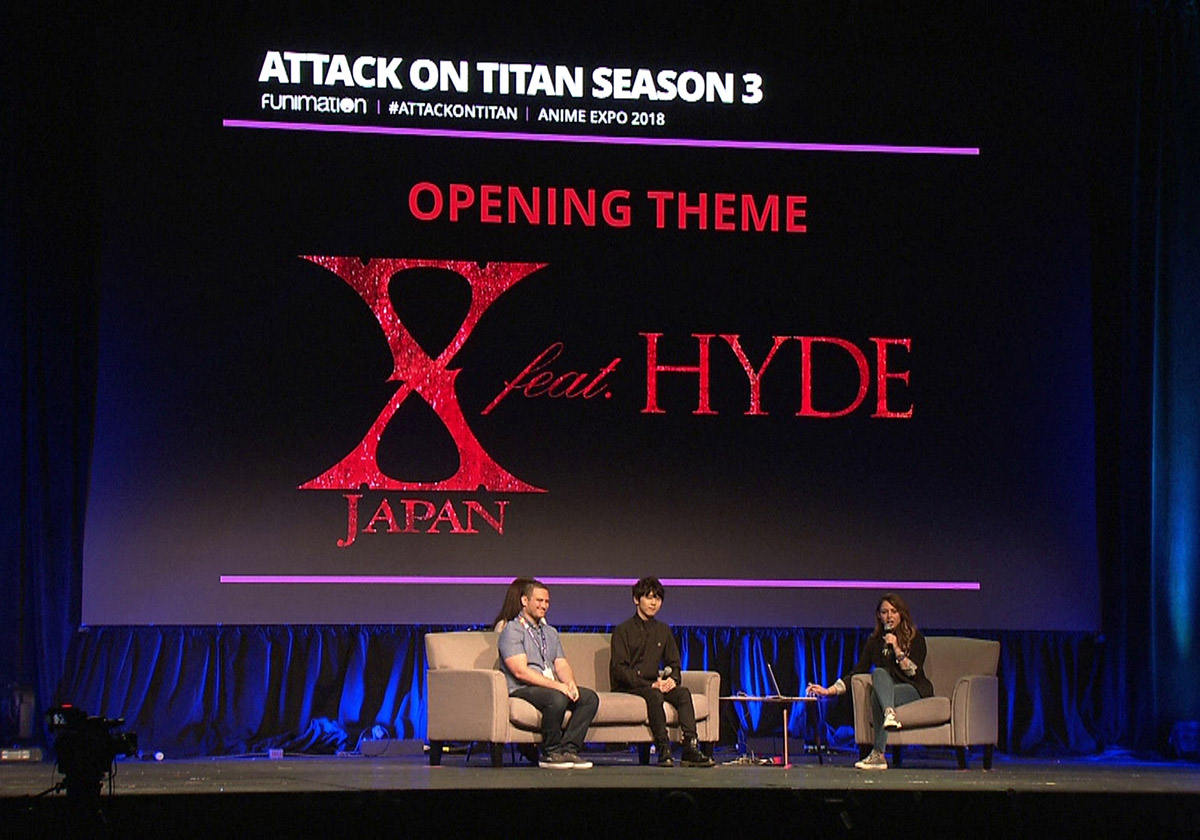 X JAPAN HYDE Attack on Titan
