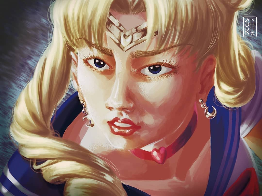 Sailor Moon Redraw ssaku art