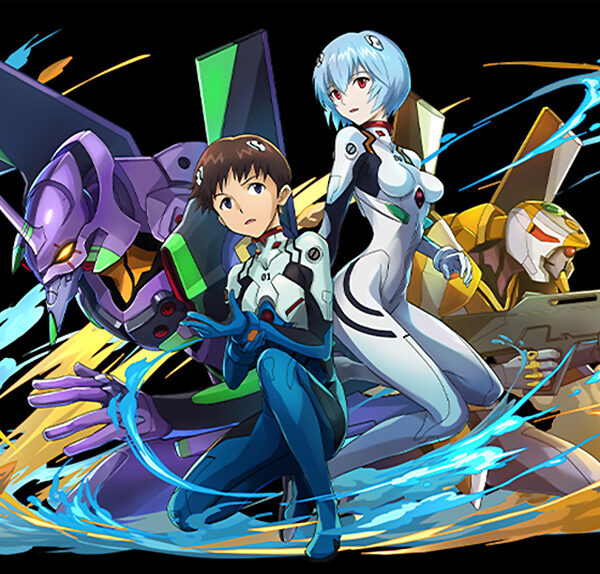 Puzzle and Dragons Evangelion Shinji Rei