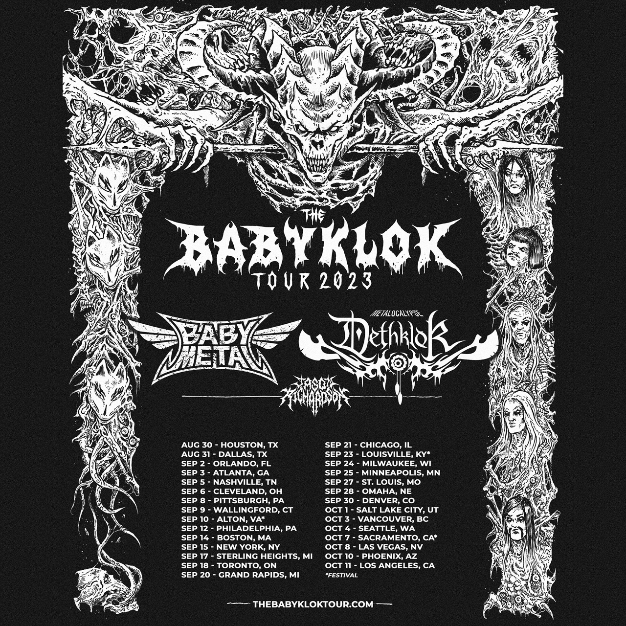 BABYMETAL 2023 Babyklok Tour