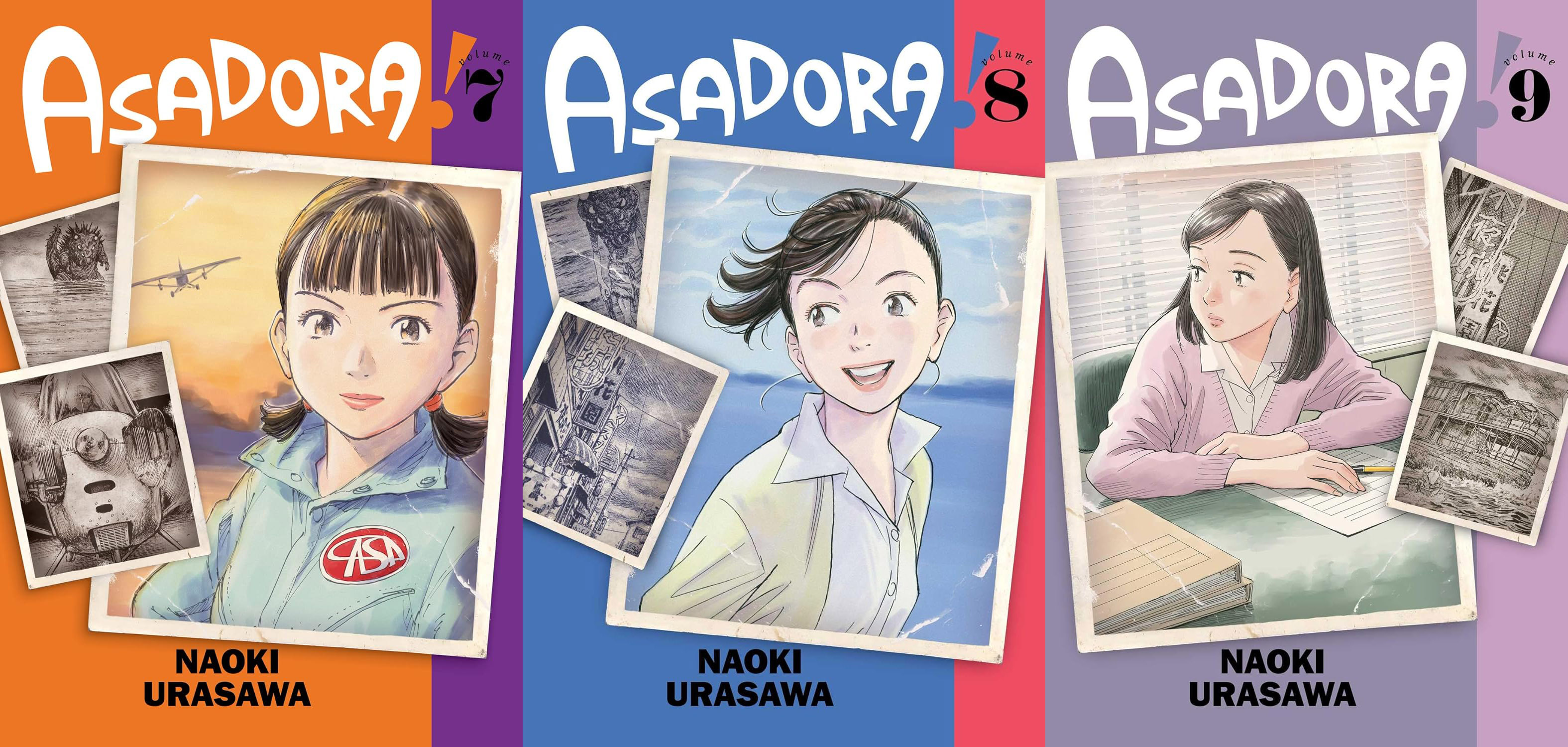 Naoki Urasawa Asadora Vol 7-9 review