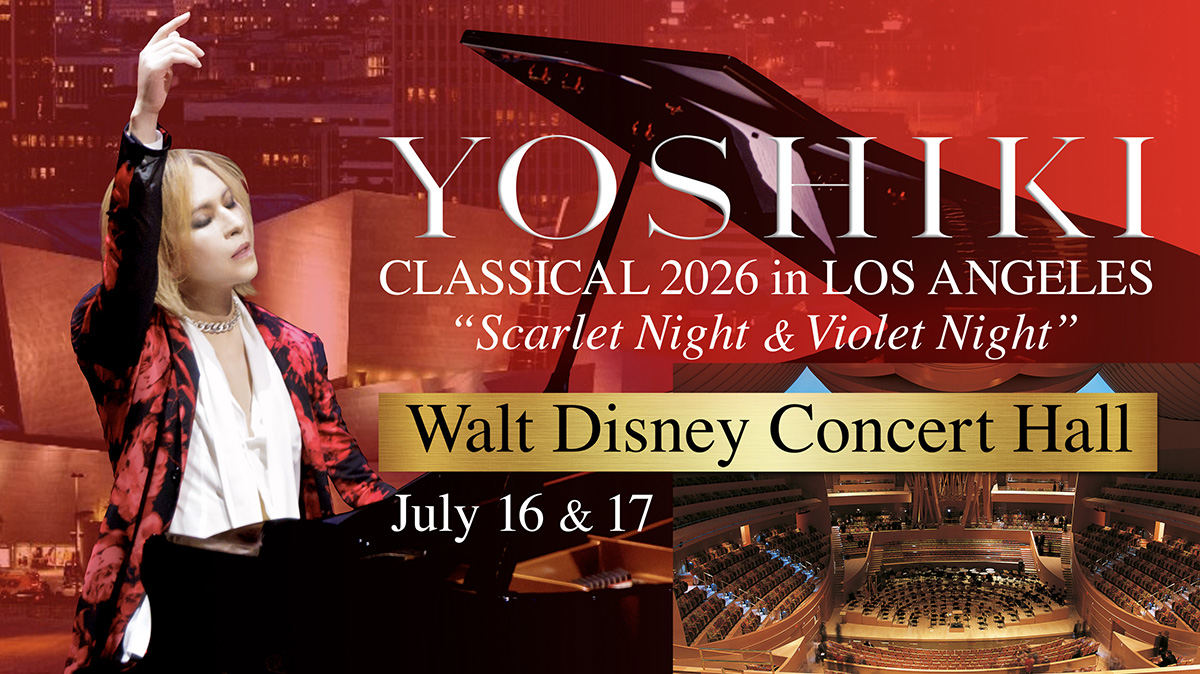 YOSHIKI Classical Walt Disney Hall