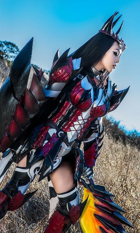 Vampy Bit Me interview Monster Hunter armor