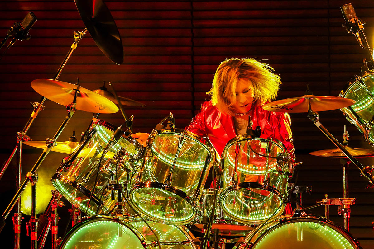 YOSHIKI performs drums LIVE at Walt Disney Concert Hall 2026