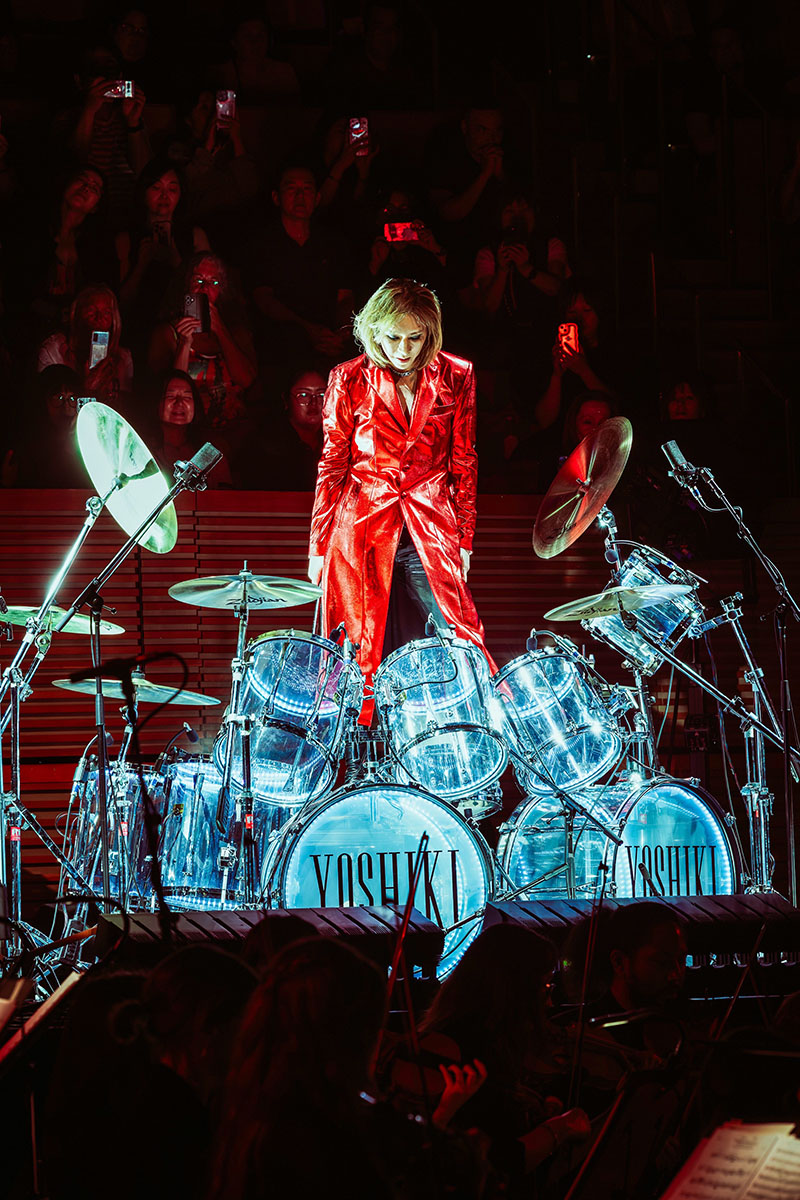YOSHIKI performs drums LIVE at Walt Disney Concert Hall 2026